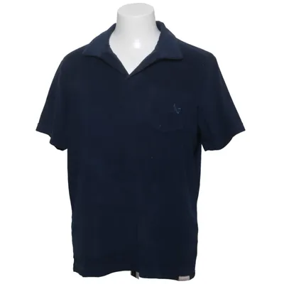 Polo (Bleu) de Bauer Coton, Polyester