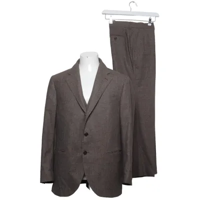 Suit (Brown) from Ströms Elastane, Wool