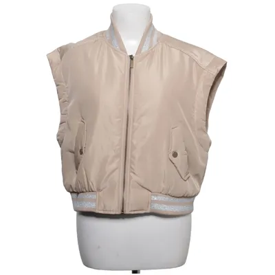 Outer vest (Beige) from Summum Polyester