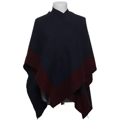Poncho (Blau, Rot) von Pepperts Acryl