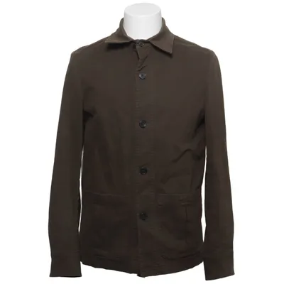 Surchemise (Marron) de Cavaliere Coton, Élasthane