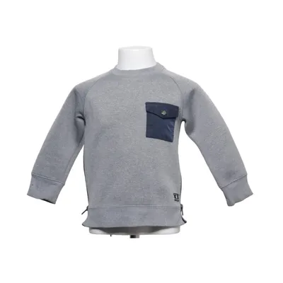 Collegetröja (Grå, Blå) från Zara Boys Bomull, Elastan, Polyester