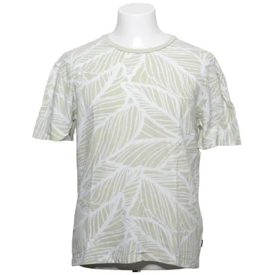 T-shirt (Vit, Grön) från Premium by Jack & Jones Bomull, Linne
