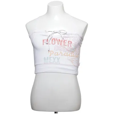 Crop top (White, Multicolored) from Mexx Cotton