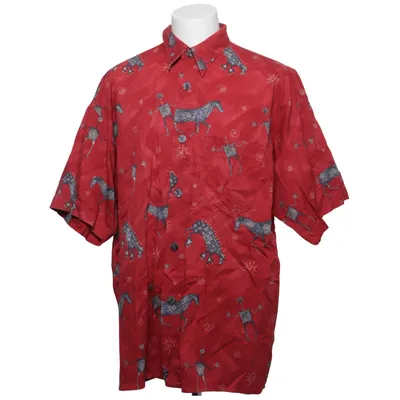 Chemise à manches courtes (Rouge, Multicolore) de Signum