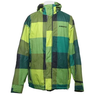 Ski jacket (Green, Yellow, Multicolored) from Firefly Elastane, Polyamide, Polyester