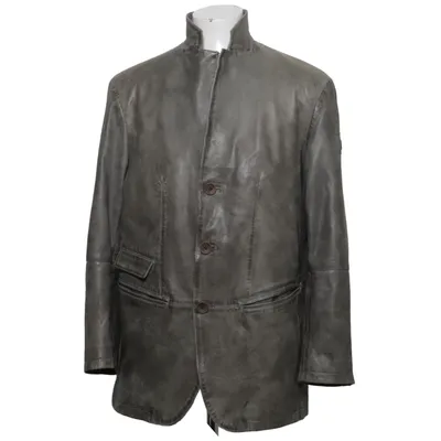 Leather jacket (Jacke Madoogali) from Hartwich Acetate, Leather, Viscose