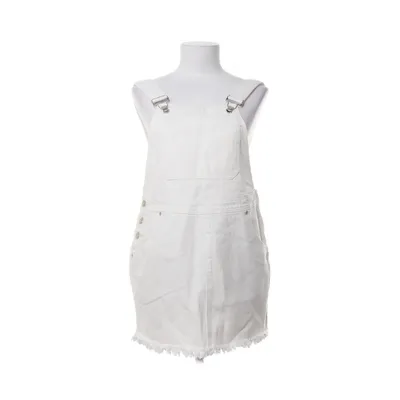 Tuinjurk (Wit) van Boohoo Denim Katoen, Polyester