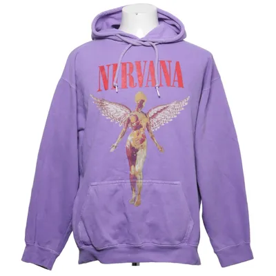 Huvtröja (Lila) från Nirvana Bomull, Polyester