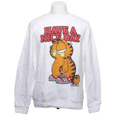Sweatshirt (Hvid, Flerfarvet) fra Zara Bomuld