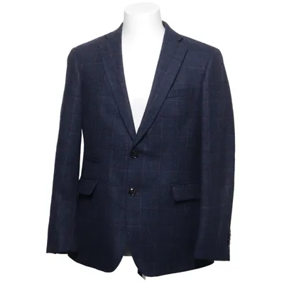 Blazer (Blue, Gray) from Linus Polyester, Viscose, Wool