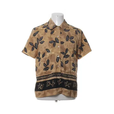 Kortärmad skjorta (Beige, Svart) från Tradition Polyester