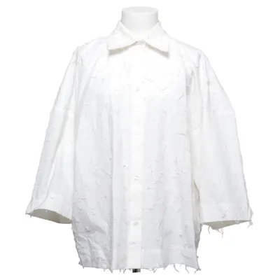 Shirt (Wit) van H&M Edition Katoen, Polyester