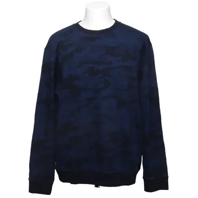 Collegetröja (Blå, Svart) från Dondup Bomull, Elastan, Polyester