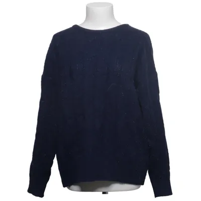 Pull-over (Bleu) de Collection LMK Acrylique, Angora, Nylon, Laine