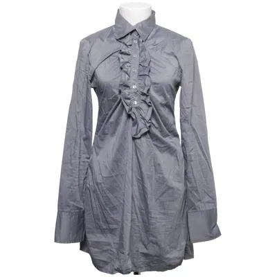 Robe chemise (Gris) de Please Coton, Élasthane, Polyamide