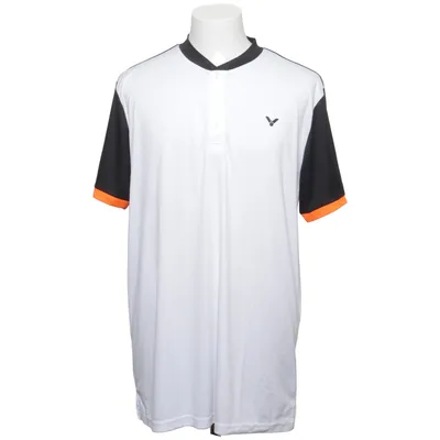 Maillot de sport (Blanc, Noir, Orange) de Victor Polyester