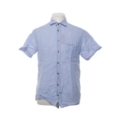Skjorte (Blå, Hvid) fra SAND Jeans Linned