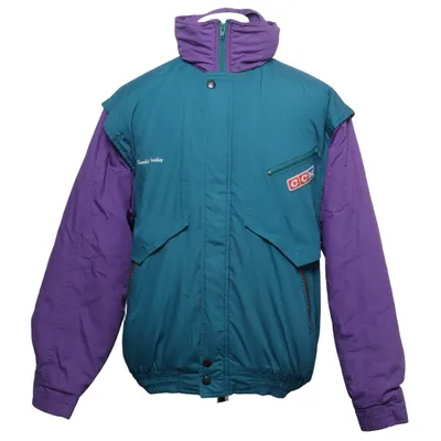 Veste d'hiver (Bleu, Violet) de CCM Coton