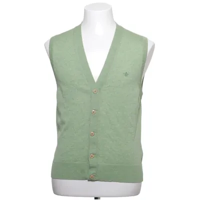Vest (Green) from Morris Heritage Merino wool