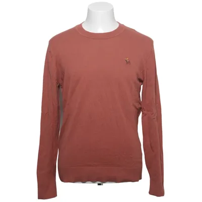 Sweater (Brown) from Abercrombie & Fitch Cotton, Merino wool