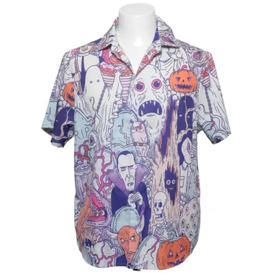 Kortärmad skjorta (Flerfärgad) Polyester