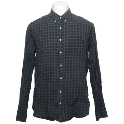 Flanellskjorta (Blå, Grön) från Schnayderman's Bomull