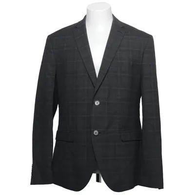 Blazer (Gray) from Isaac Dewhirst Elastane, Polyester, Viscose