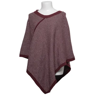Poncho (Rød, Hvid) fra Lululemon Athletica Merinould