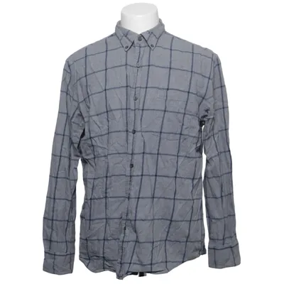 Flannel skjorte (Grå, Blå) fra St. John's Bay