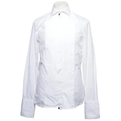 Chemise de smoking (Blanc) de Oscar Jacobson Coton