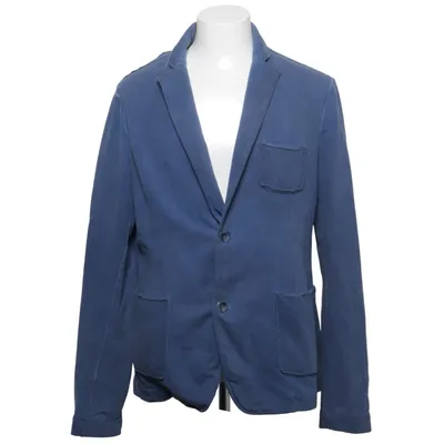 Blazer (Blå) fra Paolo Pecora Bomuld, Elastan
