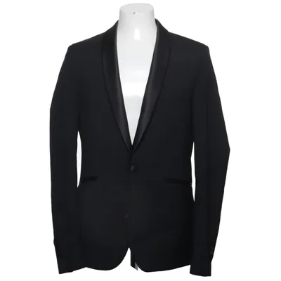 Tuxedo jacket (Black) from Royal Black Elastane, Polyester, Wool