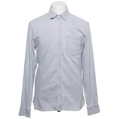 Chemise en jean (Gris) de Denham Coton, Élasthane