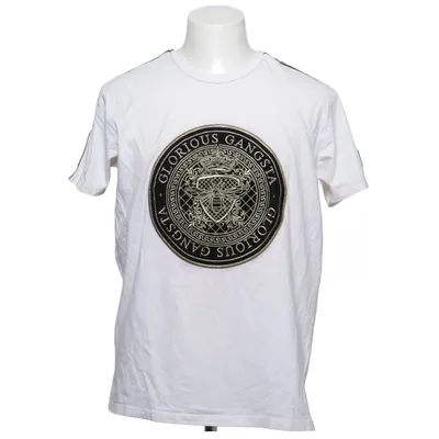 T-shirt (White, Black, Gold) from Glorious Gangsta Cotton, Elastane, Polyamide, Polyester