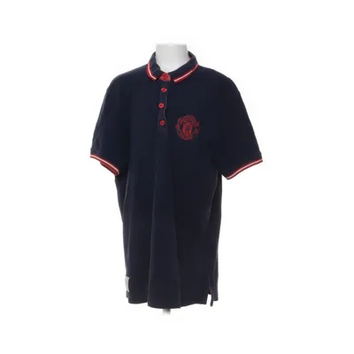 Pikétröja (Blå, Flerfärgad) från Manchester United Bomull