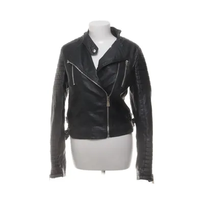 Bikerjack (Zwart) van Voyelles Polyester, Polyurethaan