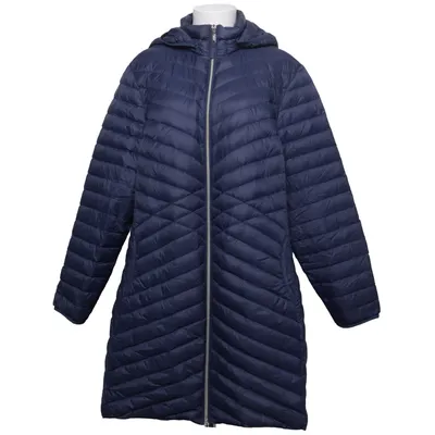 Down coat (Blue) from Mybc Down, Feather, Polyamide