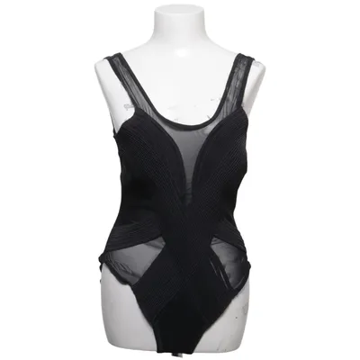 Maillot de bain une pièce (Noir) de Lycra Élasthane, Polyamide