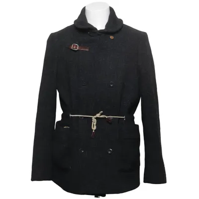 Manteau (Gris) de Harris Tweed Laine