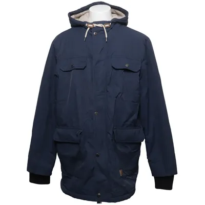 Parka (Blauw) van Your Turn Katoen, Polyamide, Polyester