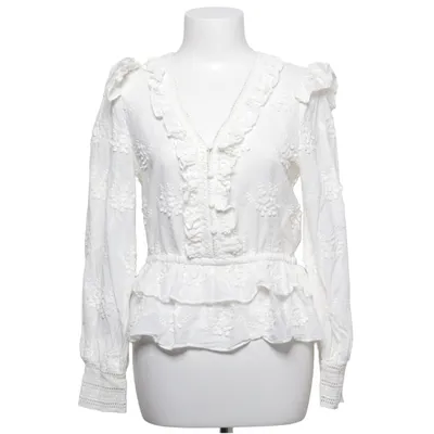 Blouse (Blanc) de Maje Coton, Polyester