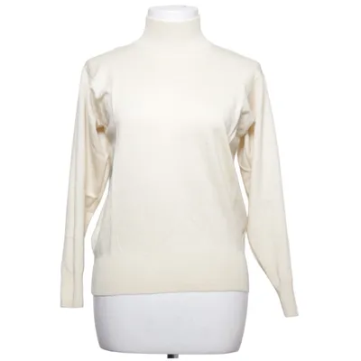 Turtleneck (Beige) from Le Tricot Longhin Merino wool