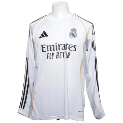 Fodboldtrøje (Hvid, Sort) fra Adidas Polyester