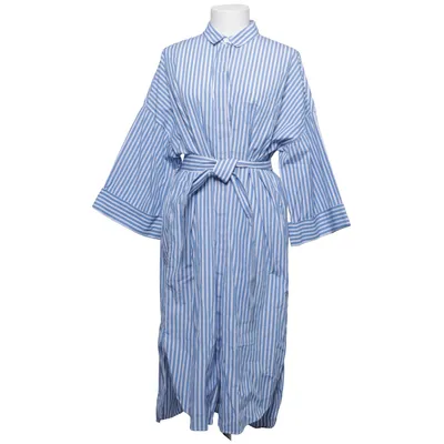 Robe chemise (Bleu, Blanc) de Windsor Coton