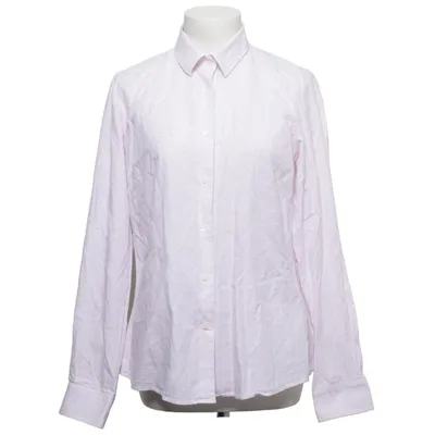 Shirt (Pink, White) from Milano Italy Cotton