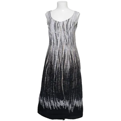 Jurk (Zwart, Beige) van Steilmann Katoen, Metallvezel