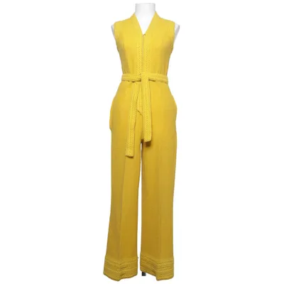 Combinaison (Jaune) de Hanro Acrylique, Polyester