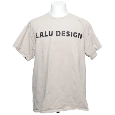 T-shirt (Beige) fra L.A.LU Design Bomuld