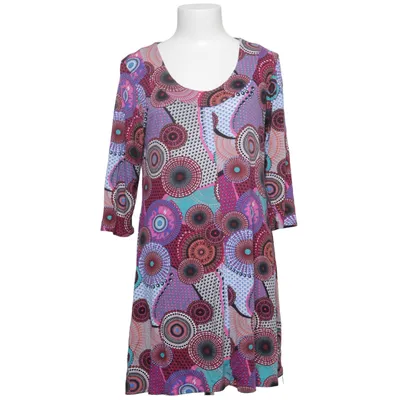 Jurk (Meerkleurig) van Happi Elastaan, Viscose